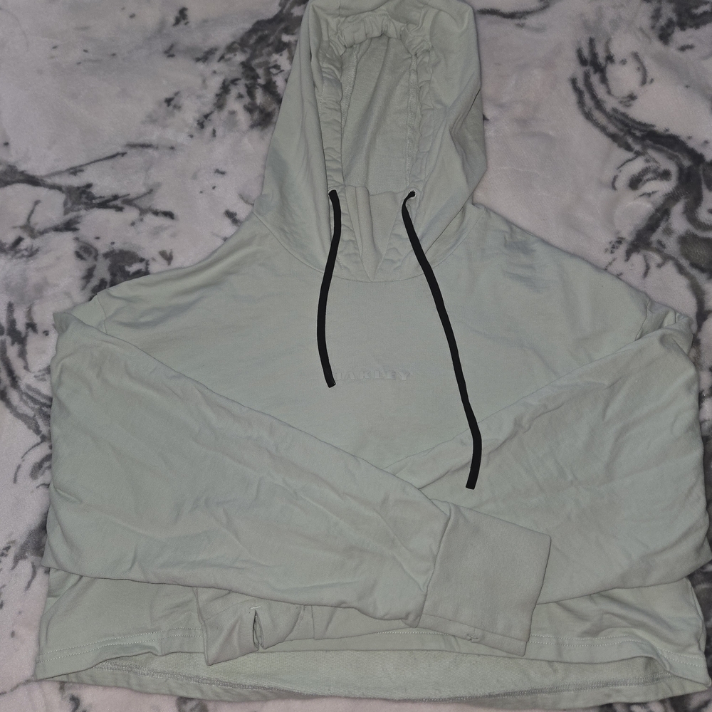 Oakley Mint Green Performance Hoodie